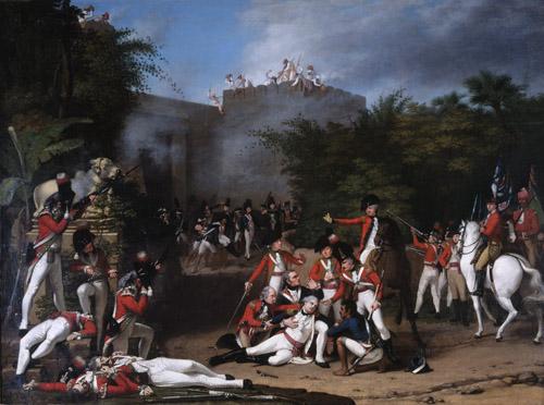 Robert Home Death of Colonel Moorhouse at the Storming of the Pettah Gate of Bangalore